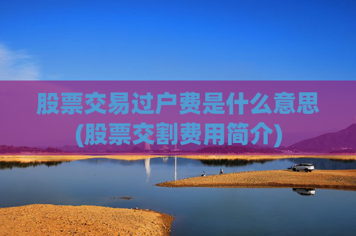 股票交易过户费是什么意思(股票交割费用简介)