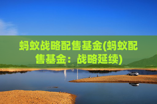 蚂蚁战略配售基金(蚂蚁配售基金：战略延续)