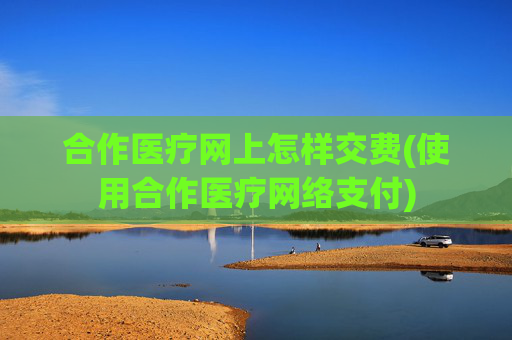 合作医疗网上怎样交费(使用合作医疗网络支付)
