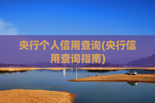 央行个人信用查询(央行信用查询指南)