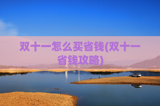 双十一怎么买省钱(双十一省钱攻略)