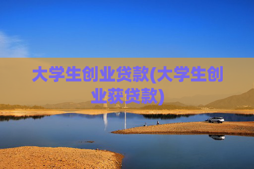 大学生创业贷款(大学生创业获贷款)