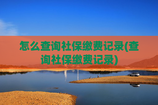 怎么查询社保缴费记录(查询社保缴费记录)