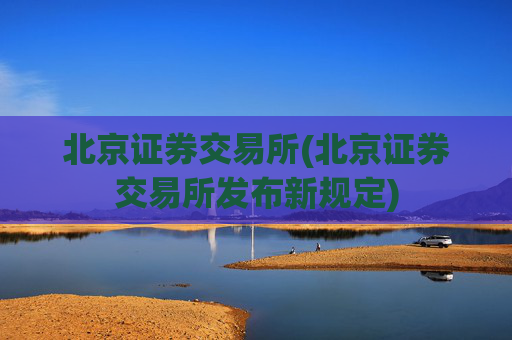 北京证券交易所(北京证券交易所发布新规定)
