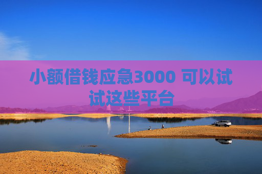 小额借钱应急3000 可以试试这些平台