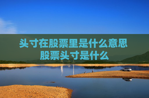 头寸在股票里是什么意思 股票头寸是什么