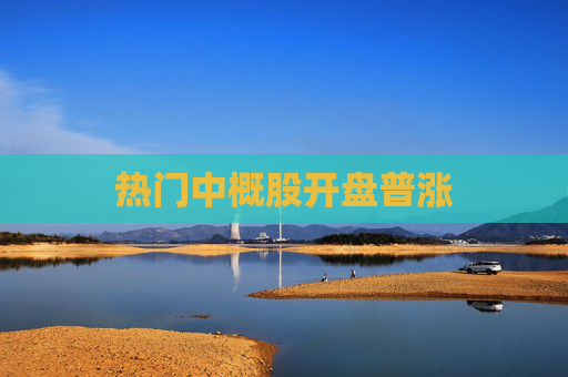 热门中概股开盘普涨