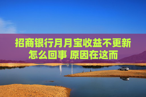 招商银行月月宝收益不更新怎么回事 原因在这而