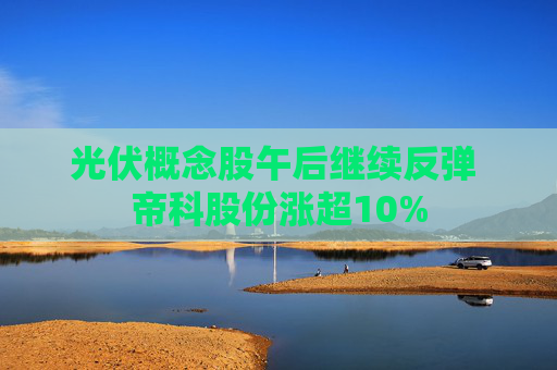光伏概念股午后继续反弹 帝科股份涨超10%