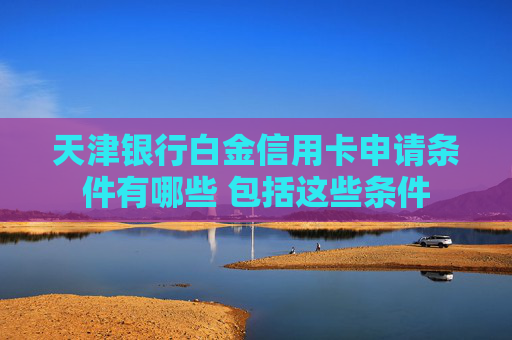天津银行白金信用卡申请条件有哪些 包括这些条件