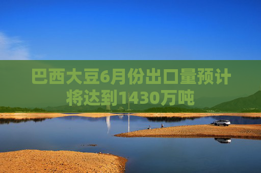 巴西大豆6月份出口量预计将达到1430万吨