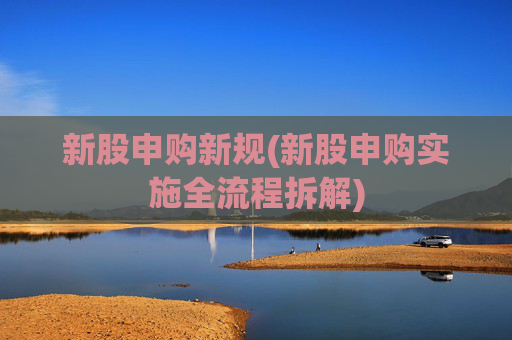 新股申购新规(新股申购实施全流程拆解)