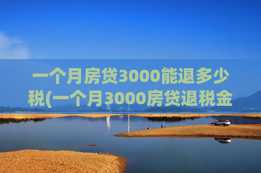 一个月房贷3000能退多少税(一个月3000房贷退税金额)