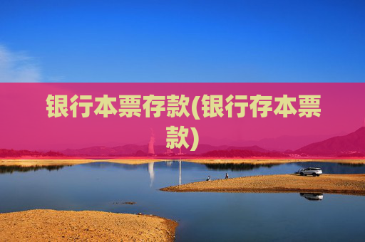 银行本票存款(银行存本票款)