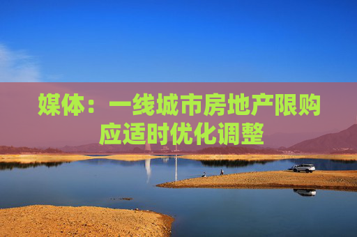 媒体：一线城市房地产限购 应适时优化调整