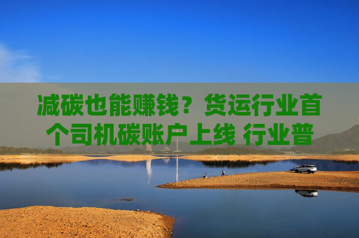 减碳也能赚钱？货运行业首个司机碳账户上线 行业普及有多远？
