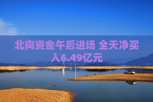 北向资金午后进场 全天净买入6.49亿元