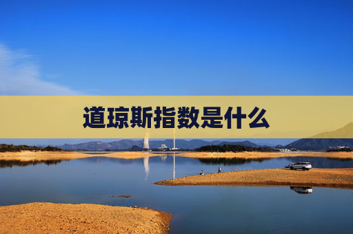 道琼斯指数是什么