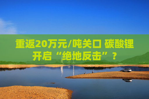 重返20万元/吨关口 碳酸锂开启“绝地反击”？