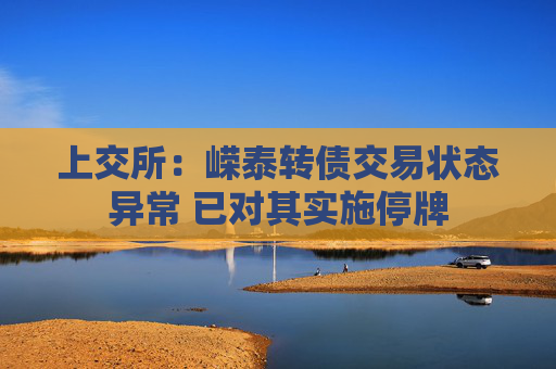 上交所：嵘泰转债交易状态异常 已对其实施停牌