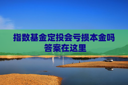 指数基金定投会亏损本金吗 答案在这里