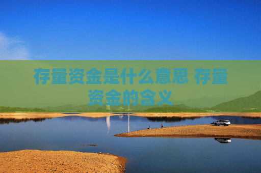 存量资金是什么意思 存量资金的含义