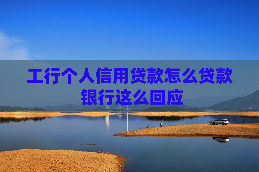 工行个人信用贷款怎么贷款 银行这么回应