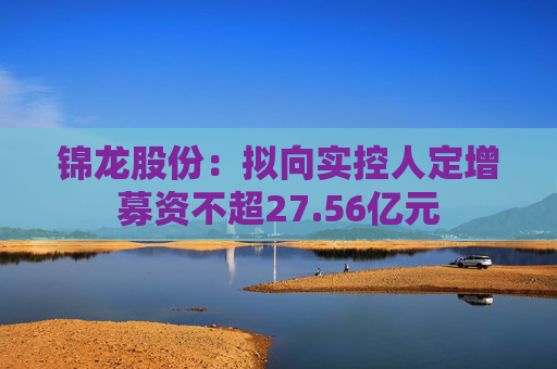 锦龙股份：拟向实控人定增募资不超27.56亿元