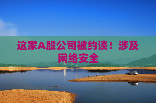 这家A股公司被约谈！涉及网络安全