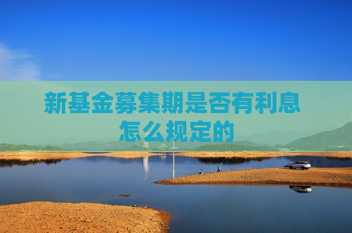 新基金募集期是否有利息 怎么规定的