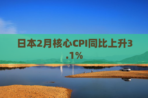 日本2月核心CPI同比上升3.1%
