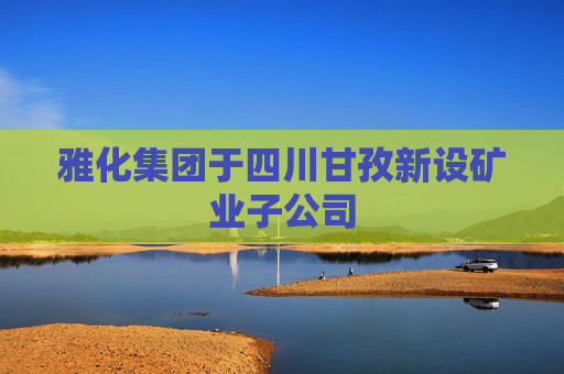 雅化集团于四川甘孜新设矿业子公司