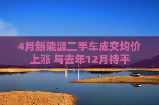 4月新能源二手车成交均价上涨 与去年12月持平