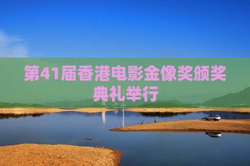 第41届香港电影金像奖颁奖典礼举行