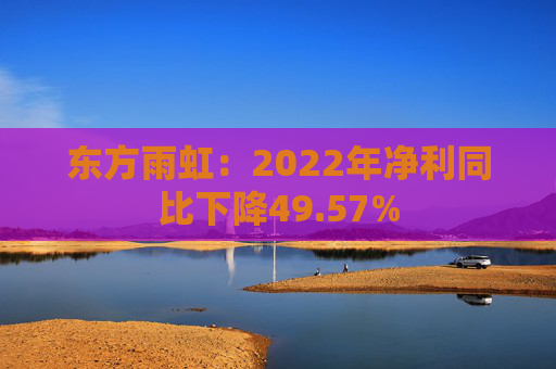 东方雨虹：2022年净利同比下降49.57%