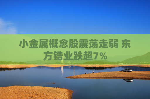 小金属概念股震荡走弱 东方锆业跌超7%