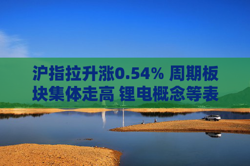 沪指拉升涨0.54% 周期板块集体走高 锂电概念等表现活跃