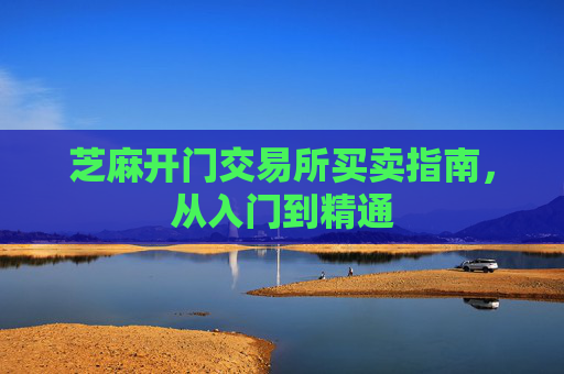 芝麻开门交易所买卖指南，从入门到精通