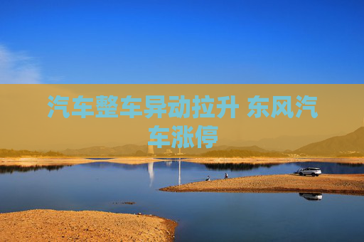 汽车整车异动拉升 东风汽车涨停