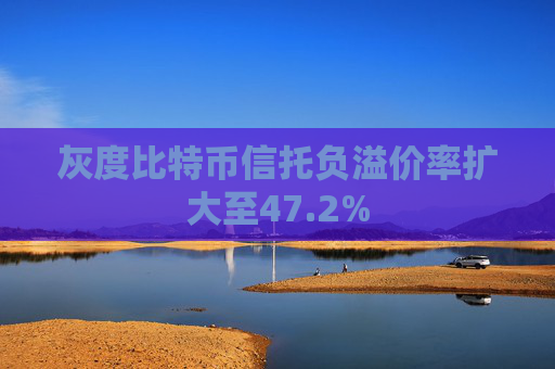 灰度比特币信托负溢价率扩大至47.2%
