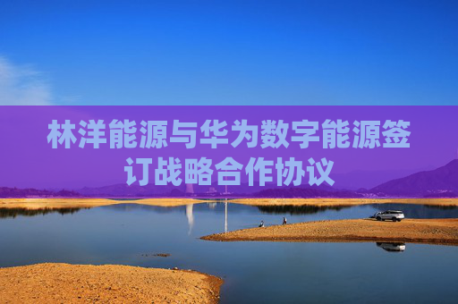 林洋能源与华为数字能源签订战略合作协议