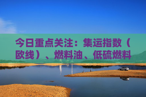 今日重点关注：集运指数（欧线）、燃料油、低硫燃料油。美国8月通胀数据基本符合预期