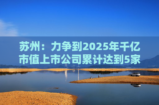 苏州：力争到2025年千亿市值上市公司累计达到5家以上