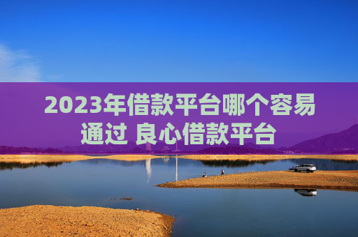2023年借款平台哪个容易通过 良心借款平台