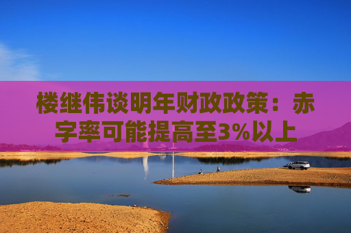 楼继伟谈明年财政政策：赤字率可能提高至3%以上
