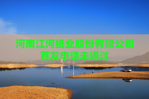 河南江河纸业股份有限公司首发申请未通过