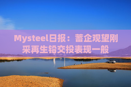 Mysteel日报：蓄企观望刚采再生铅交投表现一般