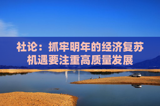 社论：抓牢明年的经济复苏机遇要注重高质量发展