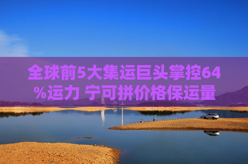 全球前5大集运巨头掌控64%运力 宁可拼价格保运量