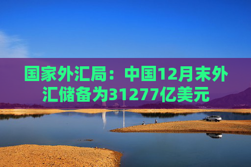 国家外汇局：中国12月末外汇储备为31277亿美元
